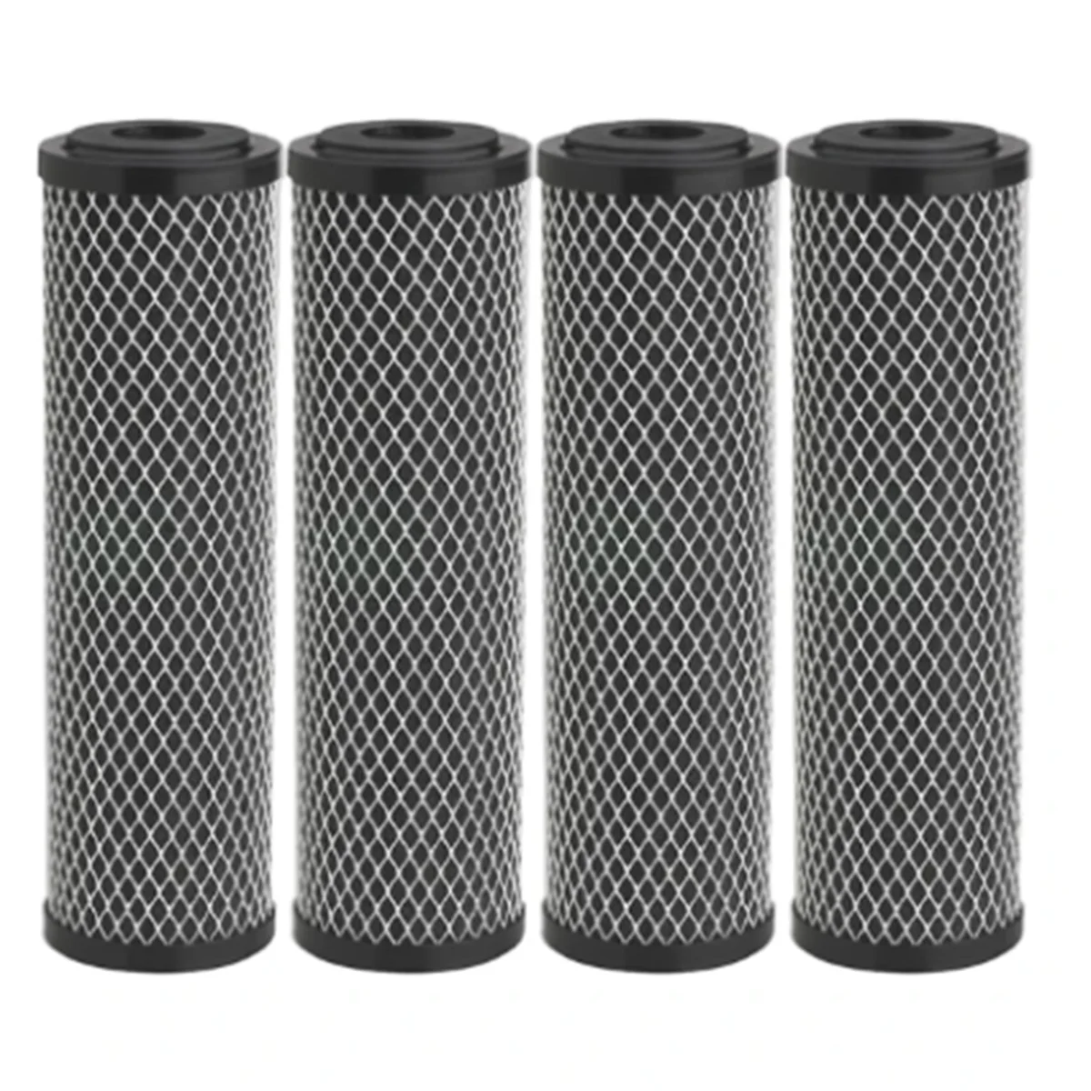Carbon Water Filter 4Pcs 10-Inch Standard Whole House Carbon Wrap Sediment and Taste & Odor Replacement Filter water filter membrane