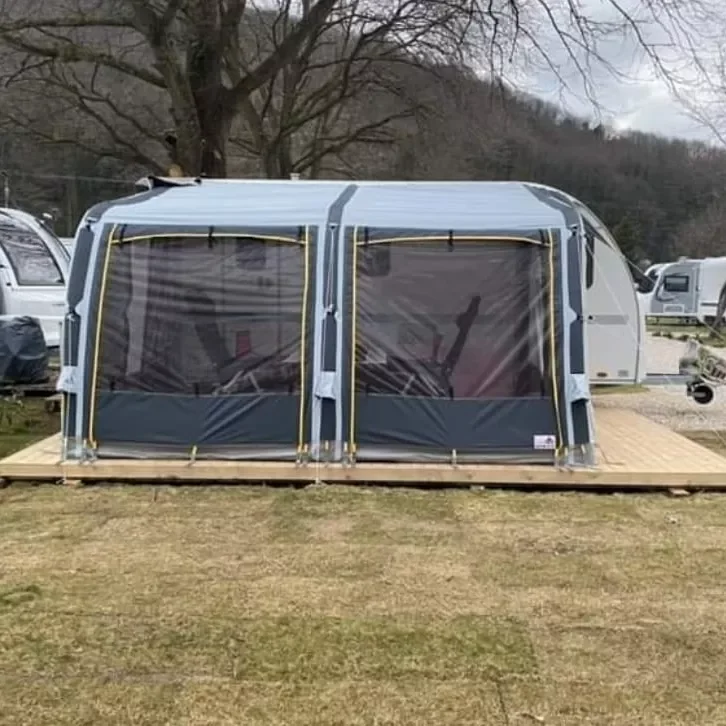 

I RONIX Caravan Air Awning Inflatable Caravan RV Outdoor Tent