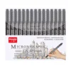 15Pcs/set Hand Lettering Neelde Drawing Pen Pigment Liner Micron Pen 005 01 02 03 04 05  Brush Fineliner Sketching Art Markers 1