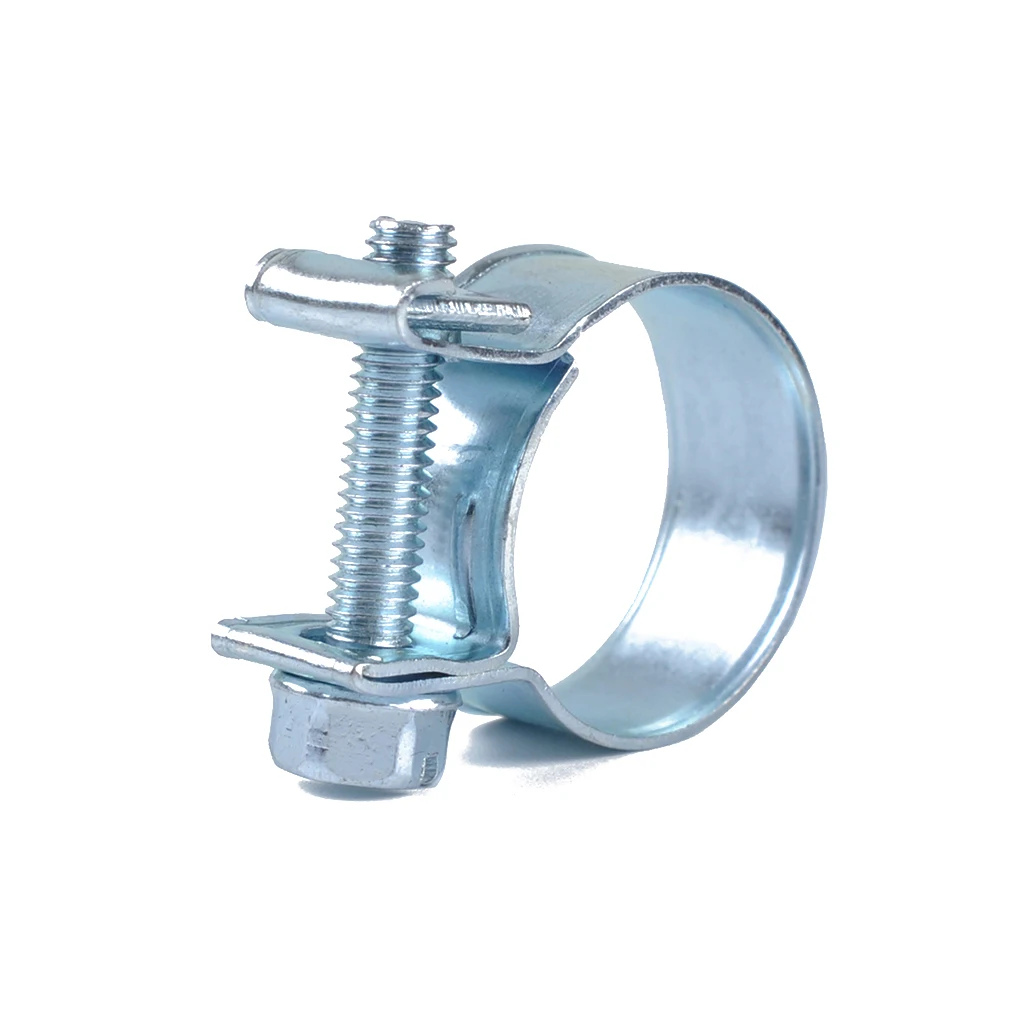 

10PCS Set 12-14mm Fuel Hose Clip Set Mini Carbon Steel Air Hose Clamp Galvanized