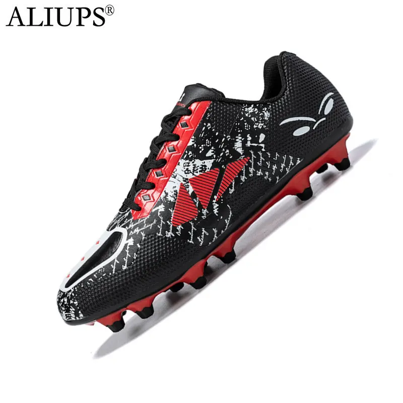 

ALIUPS Size 32-45 Children Football Shoes Kids Boys Men Soccer Shoes Football Boots Soccer Cleats Sports Sneakers