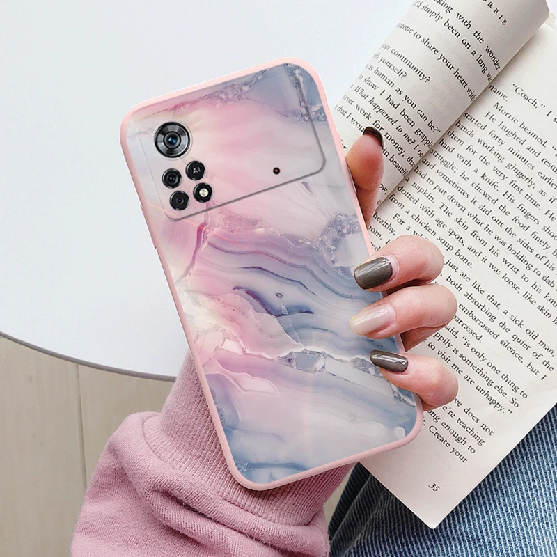 Cover Compatibile con Xiaomi Poco X4 Pro 5G, Brillantini Glitter Sabbie