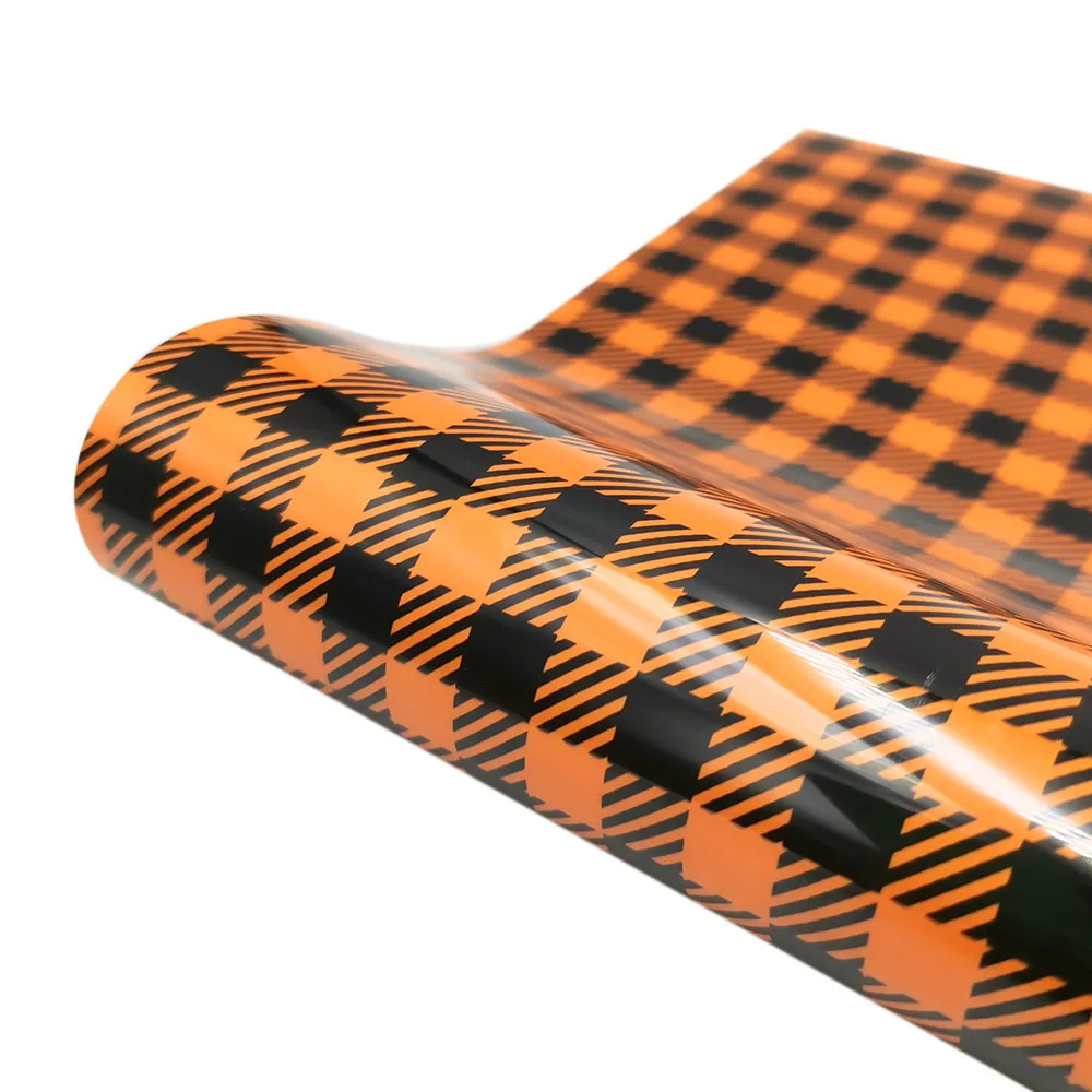 Striped Stars Pattern Heat Transfer Vinyl for Apparel and Accessories