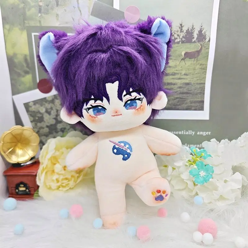 

Плюшевая кукла рафайель Kawaii для косплея, игрушка в виде уха со скелетом, игрушка-фигурка из плюша, подарок, игрушка для игр Love and Deepspace, 20 см