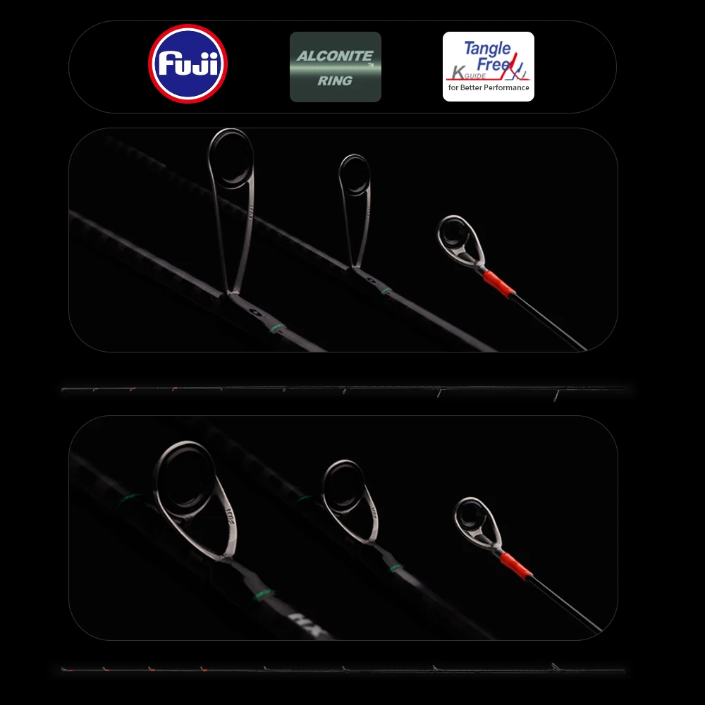 Light High Carbon Spinning Rod 4