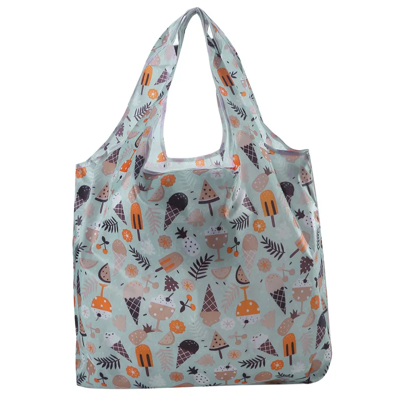 Foldable Large Capacity Eco-Friendly Reusable Tote Bag