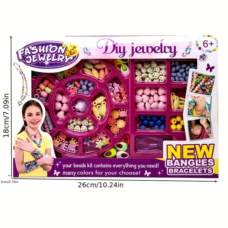 150pcs Charm Bracelet Making Kit Including Beads Chains DIY Craft For Girls Christmas Birthday Gift Set jewellery making kit friendship bracelet making kit beaded jewelry kit beaded bracelet set