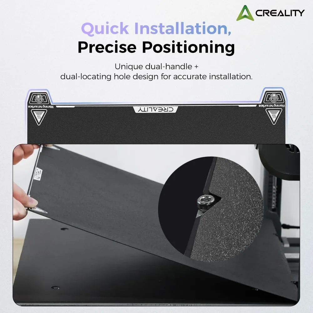Creality Epoxy Resin Flexible Build Plate (235x235mm)