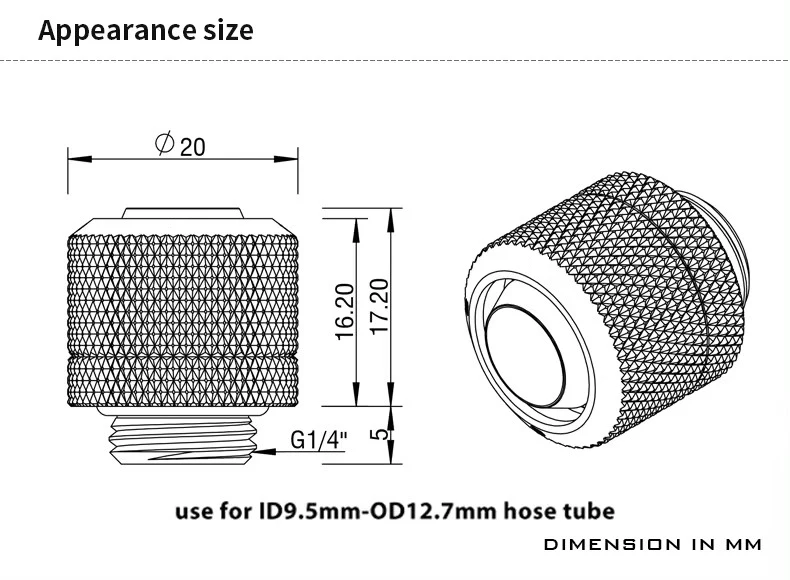 8pcs 10pcs 12pcs Soft Pipes Hose Fittings ID10mm + OD16mm 3/8''ID + 5/8"OD or ID10mm OD13mm 3/8"ID +1/2"OD G1/4''