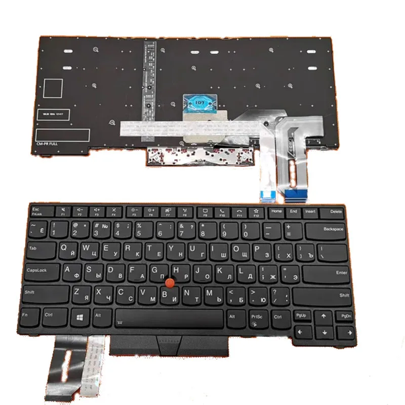 Nuova Tastiera Russa Ru Per Lenovo Per Ibm Thinkpad T14 Gen1 P14S T14 Gen 2 P14S Gen 2 Laptop Muslimnero Retroilluminato