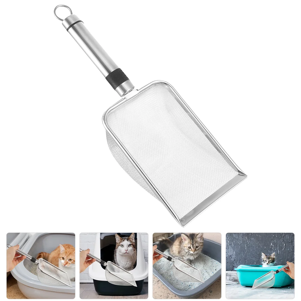

Kitten Litter Cleaning Scoop Metal Litter Pet Cat Litter Clean Tool