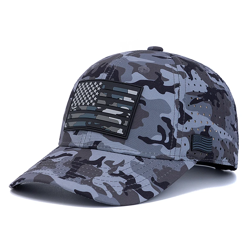 Berretto da baseball unisex di venda calda Bandiera USA Decora cappello da papà Cappello da esterno per donna e uomo Berretto traspirante  200000297