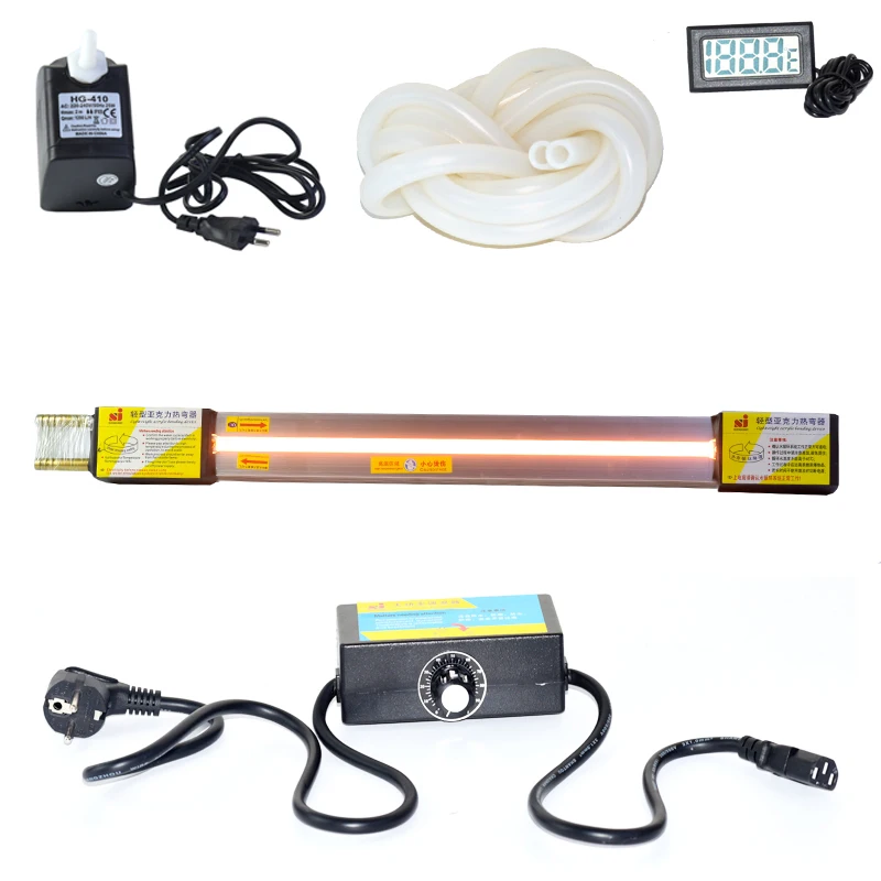 

220V Acrylic Hot Bending Machine Plastic PVC Luminous Word Advertising Light Box Bender With Angle Positioning Bracket 60CM