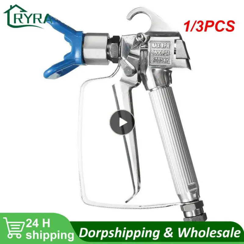 

1/3PCS Professional 3600PSI High Quality Airless Spray Gun For TItan Wagner Paint Sprayers With 519 Spray Tip Best Promotion