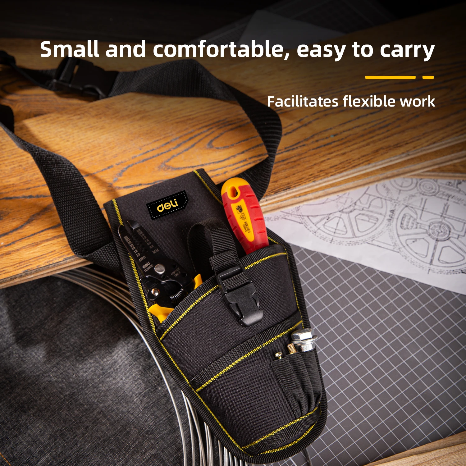 Рисунок 3 - Deli Tools Bag Electrician Lithium