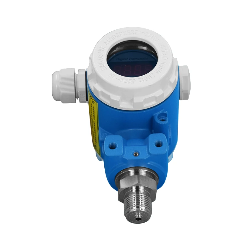 2088 Pressure Transmitter Sensor 4-20mA RS485 Output LCD Display Water Pressure Hydraulic Oil Vacuum Pneumatic