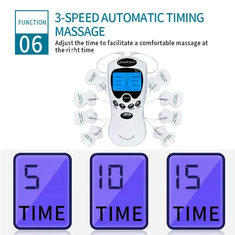 Electric Tens Muscle Relax Massager Neck Back Foot Pain Body Myostimulator Electrotherapy Stimulator Therapy Massage Slimming - Image 3