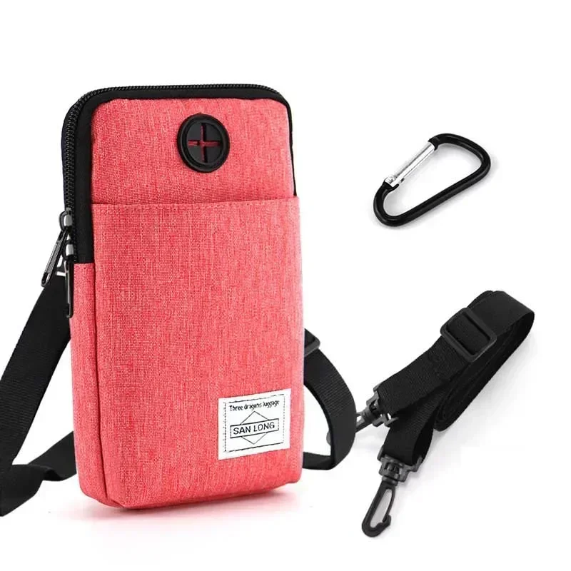 Fashion Waist Bag Purse Outdoor Sports Travel Pocket Waist Fanny Pack Men 7.2 Inch Phone Pouch Camping Hunting Tactical Bag