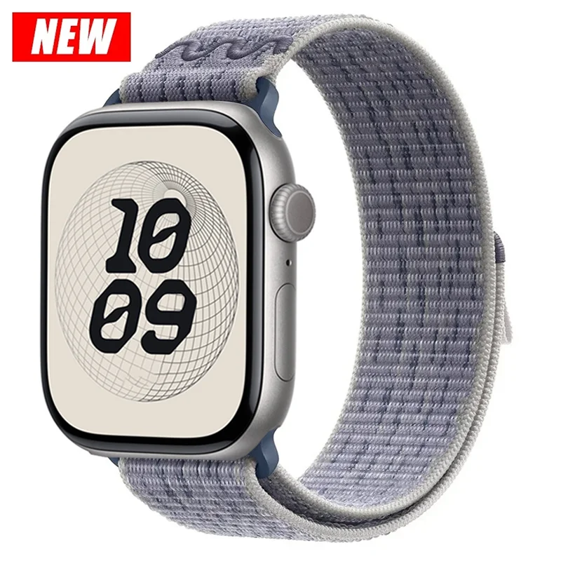 Nylon Sport Strap for Smartwatch - Adjustable Loop Bracelet in Multiple Sizes