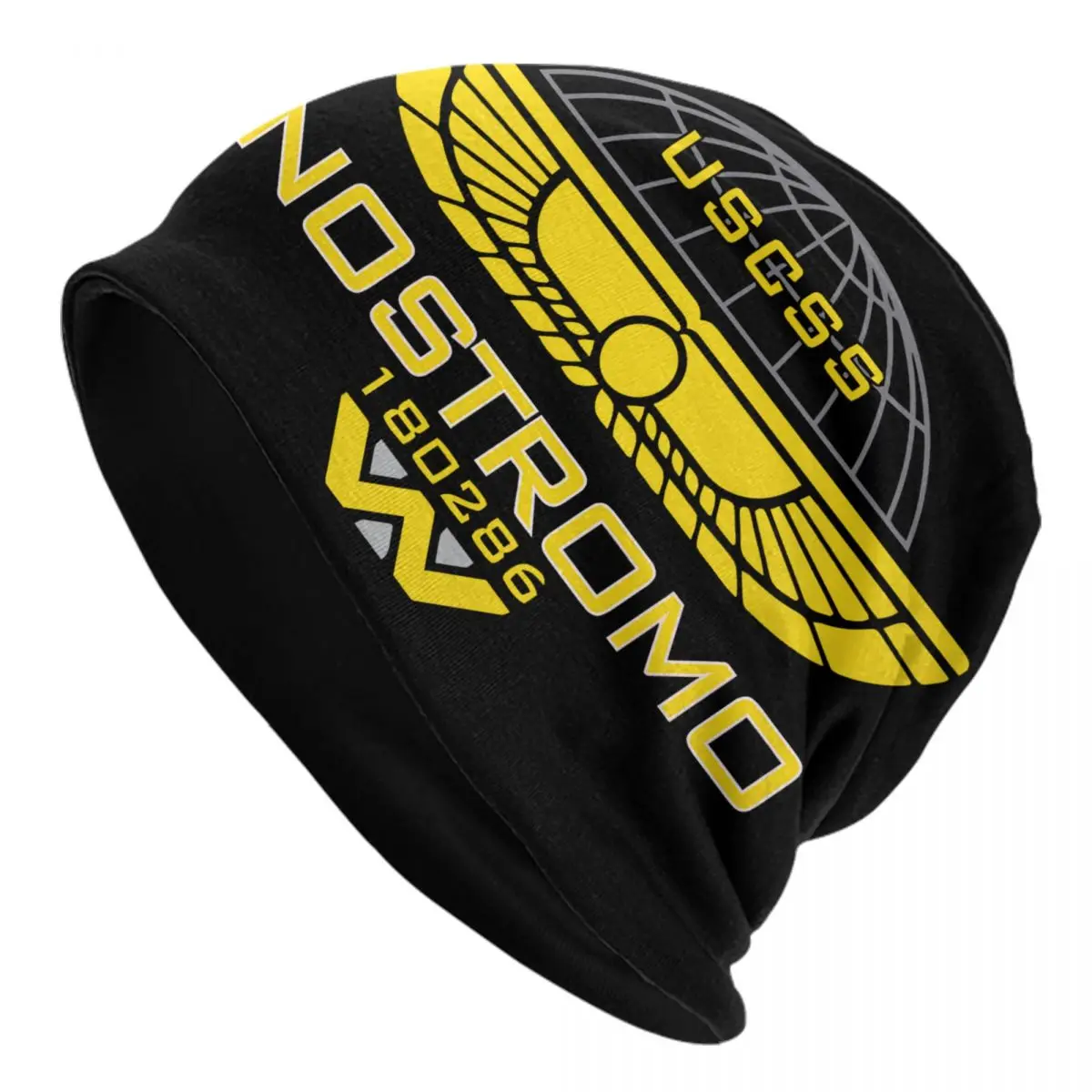 

Nostromo Alien Skullies Beanies Caps Cool Winter Warm Women Men Knitted Hats Adult Unisex Weyland Yutani CORP Bonnet Hats
