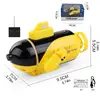 Remote Control Submarine RC Race Boat Ship Waterproof Rechargeable RC Submarine Water Toy For Diving In Pools Lake Ponds 6