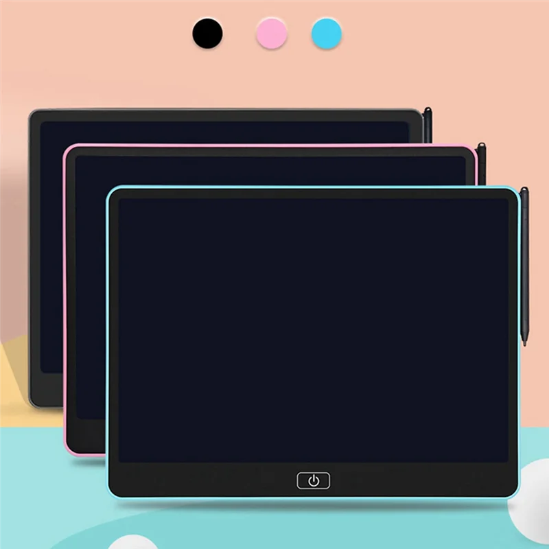 L07A-16 인치 색상 LCD 쓰기 태블릿 전자 그리기 낙서 보드 디지털 다채로운 필기 패드