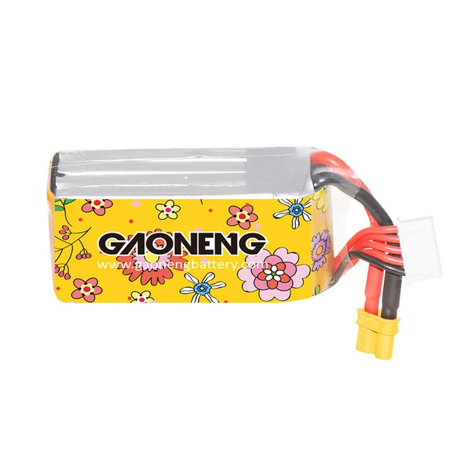 Upgraded GNB 4S 15.2V 850mAh Lipo Battery For FPV Racing Drone RC Quadcopter Helicopter Parts With XT30 15.2V Battery 6