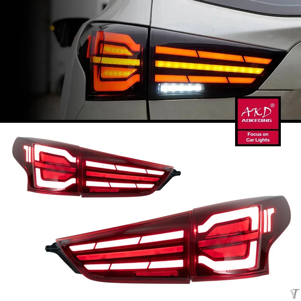 

Taillights Styling Parts For Nissan Dualis Qashqai Tail Light 2016-2022 LED Rear Lamp LED DRL Auto Accessories Assembly 2PCS
