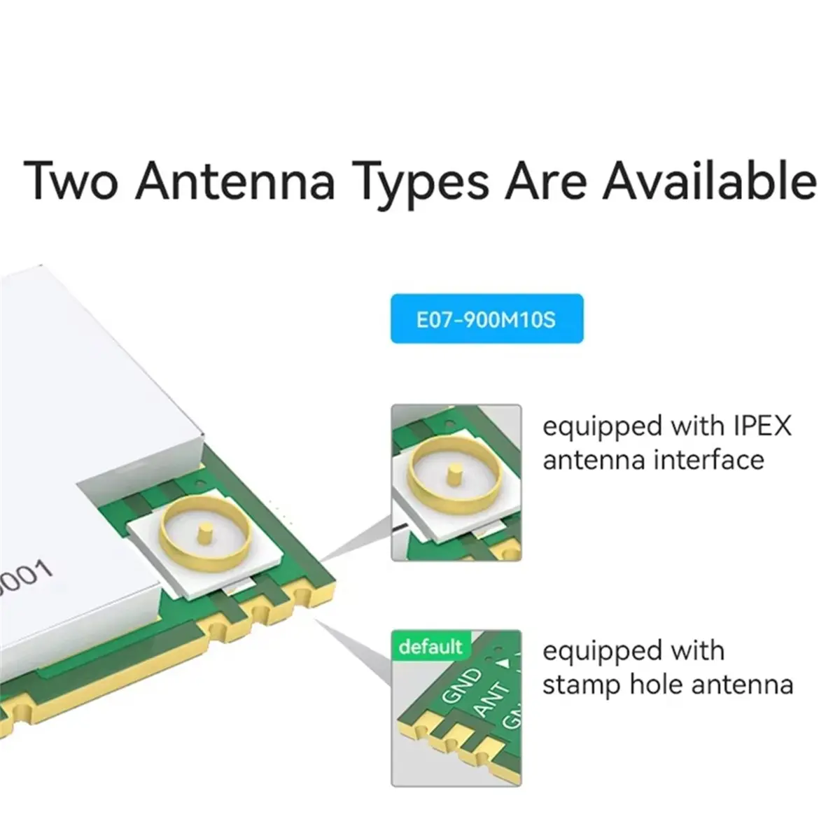 A72Z CC1101 무선 모듈 868Mhz 915Mhz 장거리 E07-900M10S-V1.0 IoT 네트워크 제어용 SPI 무선 모듈