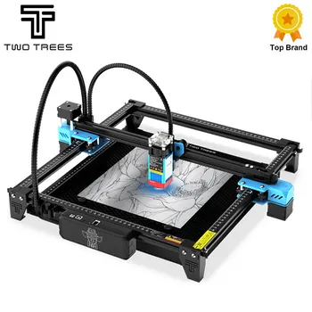 Twotrees TTS-55 Laser Engraver Laser Cutting Machine Laser Engraving Machine Compressed Spot LD+FAC Laser Print Matrix Printer