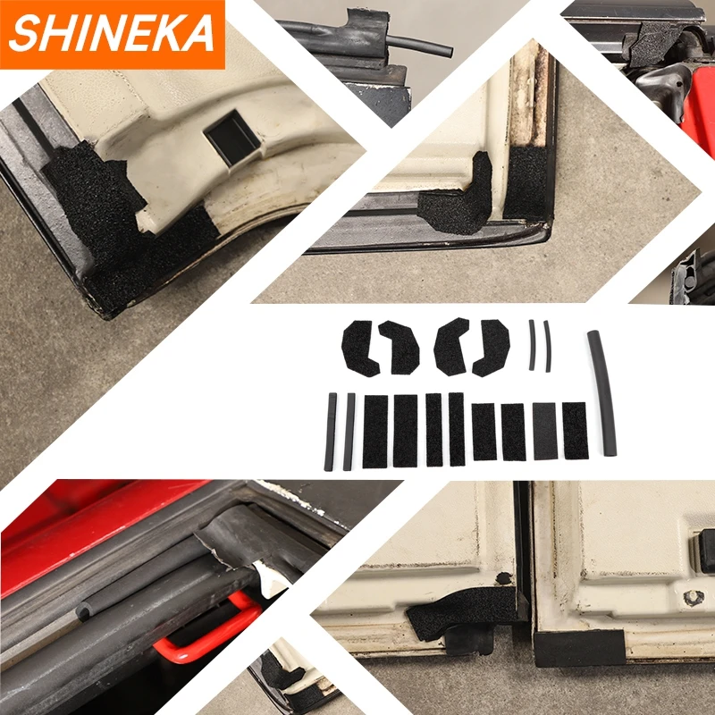 SHINEKA Car Hard Top Blocker Seal Kit Roof Leak Repair Suit