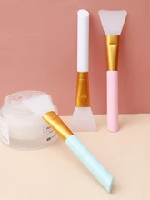  Silicone Brush Gel Glue Resin Jewelry Making Tools Face Mask Glue Brush Homemade Facial Mask Stirring Brush Smear Supplies Tool 