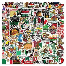 100pcs Mexican Style Stickers Student Landscape Toy Stickers Decoration Computer Luggage Waterproof Diy Stickers Wholesale