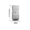 1pcs Special Anti-scalding Welding Finger Cots For Argon Arc Welding High Temperature Resistant Glass Fiber Welder Finger Cots 6