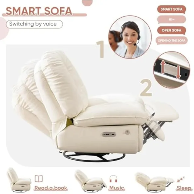 Oversized Electric Recliner Chair 6