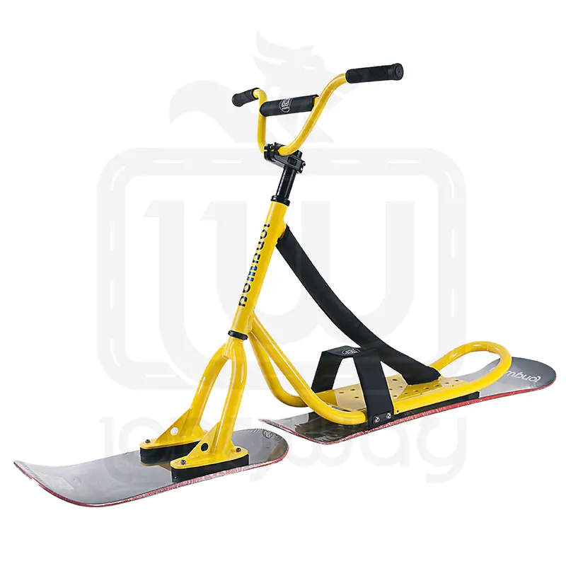 Hot freestyle skiing equipment snowscoot for adult snow bike