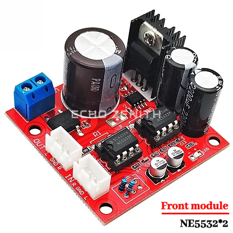 Dual Ne5532 Preamplifier Board Amplifier Module Single Supply Dual Op ...