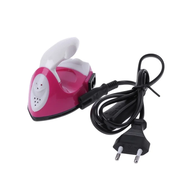 Electric Mini Iron Craft Costume Garment Patches Paste Rhinestone Tool Hot Fix DIY Heating Process Portable Travel Clothing Iron 5
