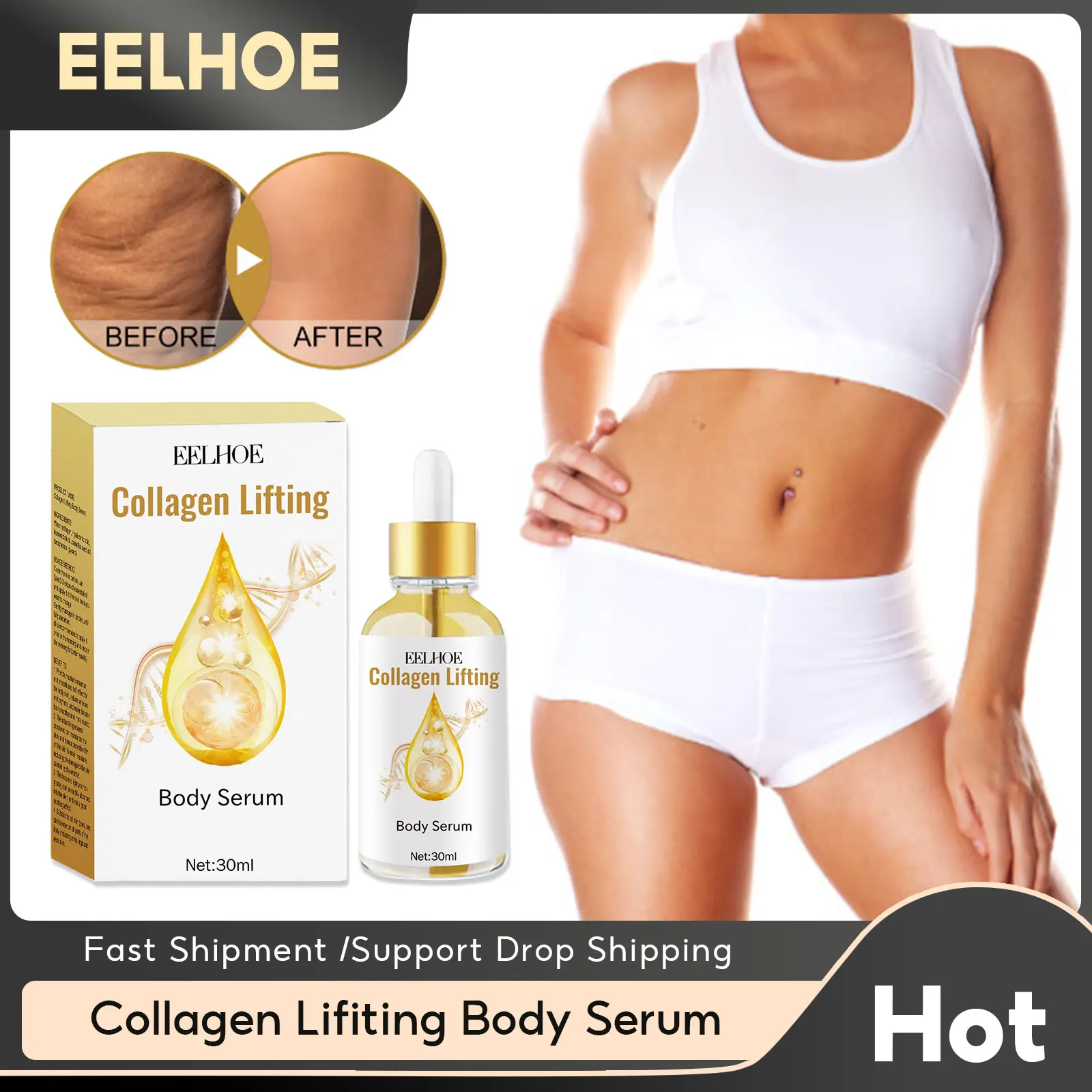 

Firming Body Serum Weight Loss Slimming Belly Tighten Thigh Shaping Cellulite Removal Fat Burning Massage Oil Sculpting Essence