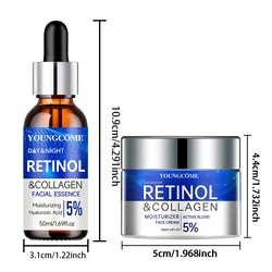 Advanced Retinol Hydration & Repair Set for Youthful, Radiant Skin (50ml-60g)