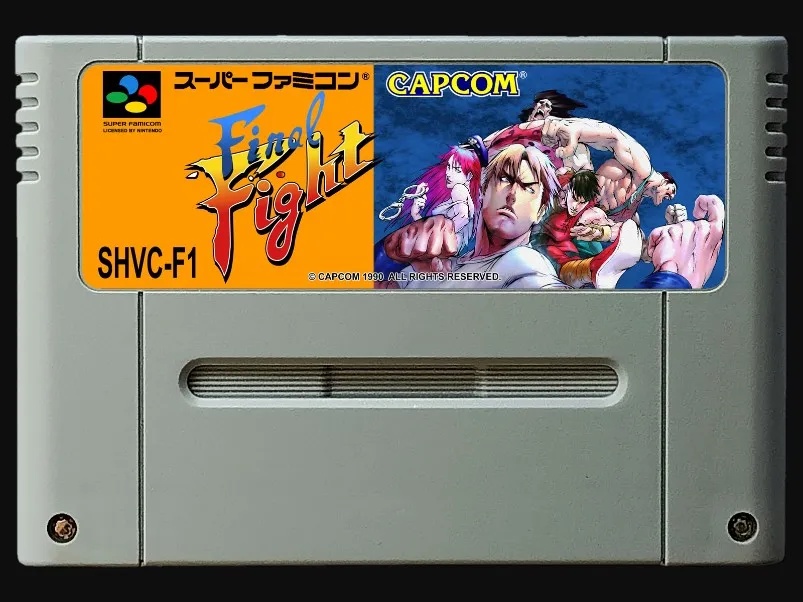 

game cards : Final Fight Hack ( Japanese NTSC Version!! )
