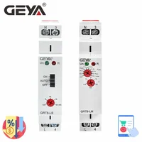 GRT8-LS/LM Staircase Time Switch 230VAC 16A 0.5-20mins Light Delay Switch Corridor switch GEYA 1