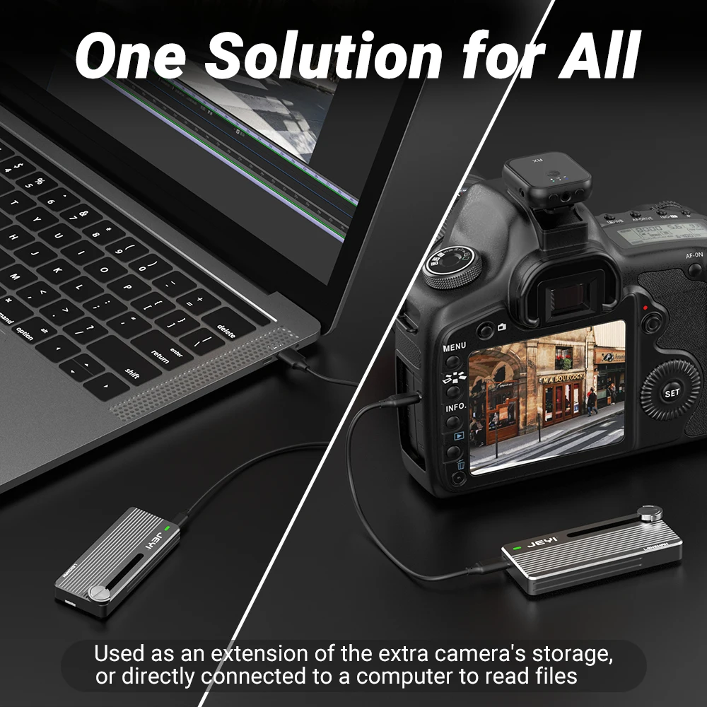 Nvme Ssd Enclosure com Parafuso de Montagem da Câmera Usb 3.1 Gen2 10gbps Transfer Câmera Imaging Compatível com pc Telefone Jeyi-m.2 - Imagem 6