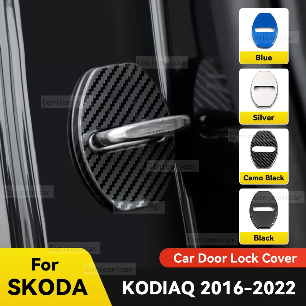 

Автомобильная фотозащитная крышка с флагом, эмблема из нержавеющей стали для SKODA KODIAQ 2016-2022, защитные аксессуары