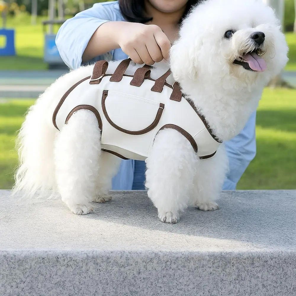 Adjustable Dog Carrier Backpack Labor Saving Soft Pet Travel Backpack Breathable with Leash Dog Outing Bag Travel