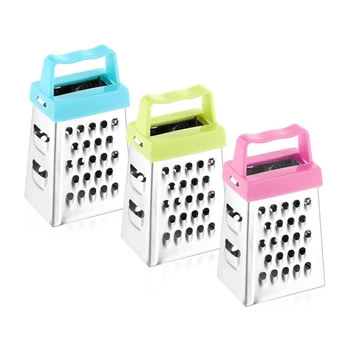 Mini Cheese Grater Stainless Steel Box Cheese Grater Handheld Cheese Slicer Chocolate Scraper Butter Cutter Small Cheese Grater
