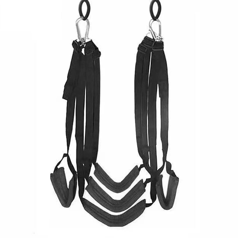 Sex Swing Metal Tripod Stents Sexual Furniture Fetish Bondage Adult Products Chairs Hanging Pleasure Sex Toys for Couples Women