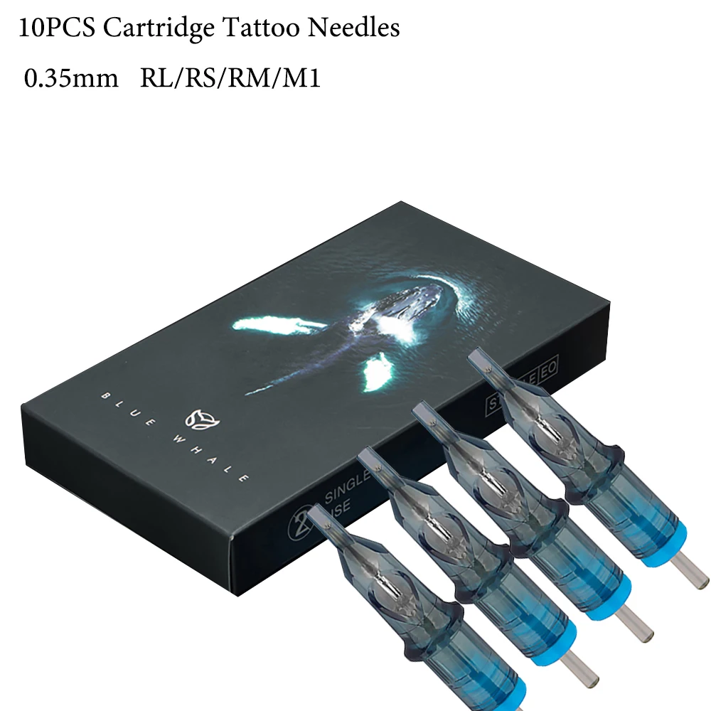10PCS Cartridge Tattoo Needles RL RS RM M1 Disposable Sterilized Safety 10pcs-cartridge-tattoo-needles-rl-rs-rm-m1-disposable-sterilized-safety