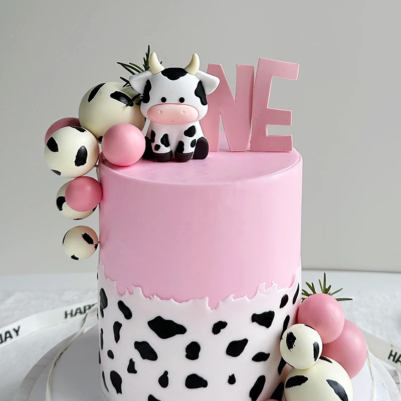 Cow Cake Topper Joyeux anniversaire Sign Algeria