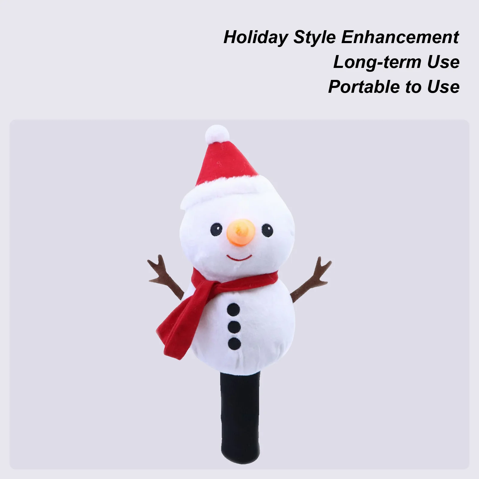 Club Covers Christmas Club Head Cover Stylish Driver Protector For Women Men Outdoor Driving Range Practice Tournament Clubhouse